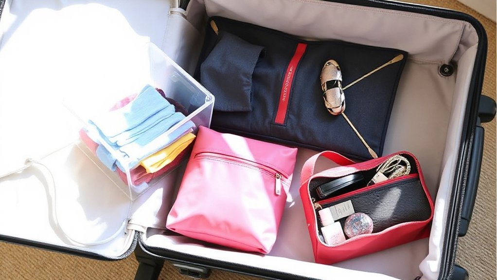 cruise luggage packing organizers