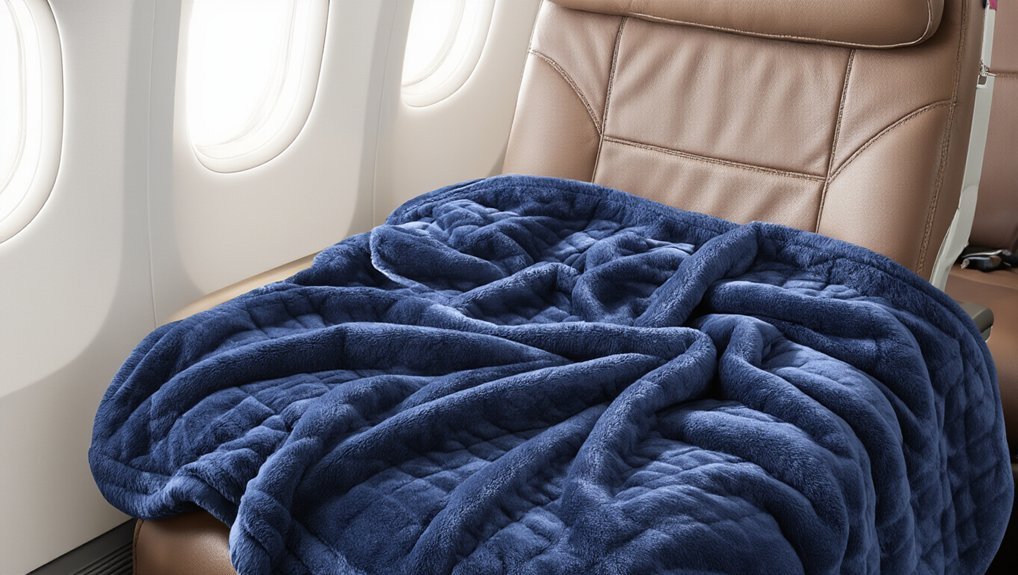 top cozy cold flight blankets