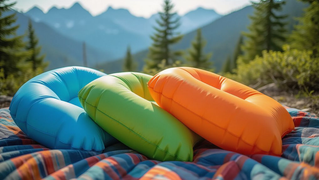 top inflatable backpacker pillows
