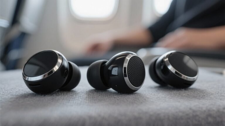 top noise canceling flight earbuds