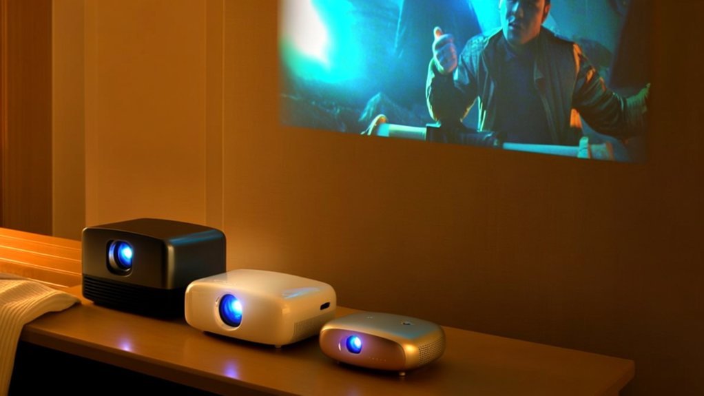 portable hotel room projectors