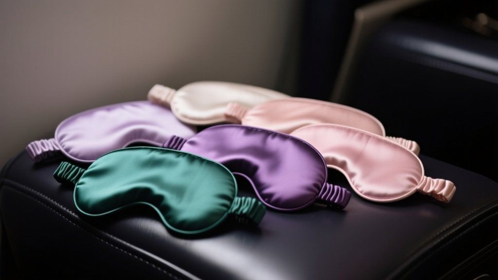 adjustable silk sleep masks