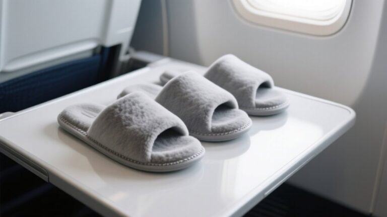 comfortable disposable flight slippers