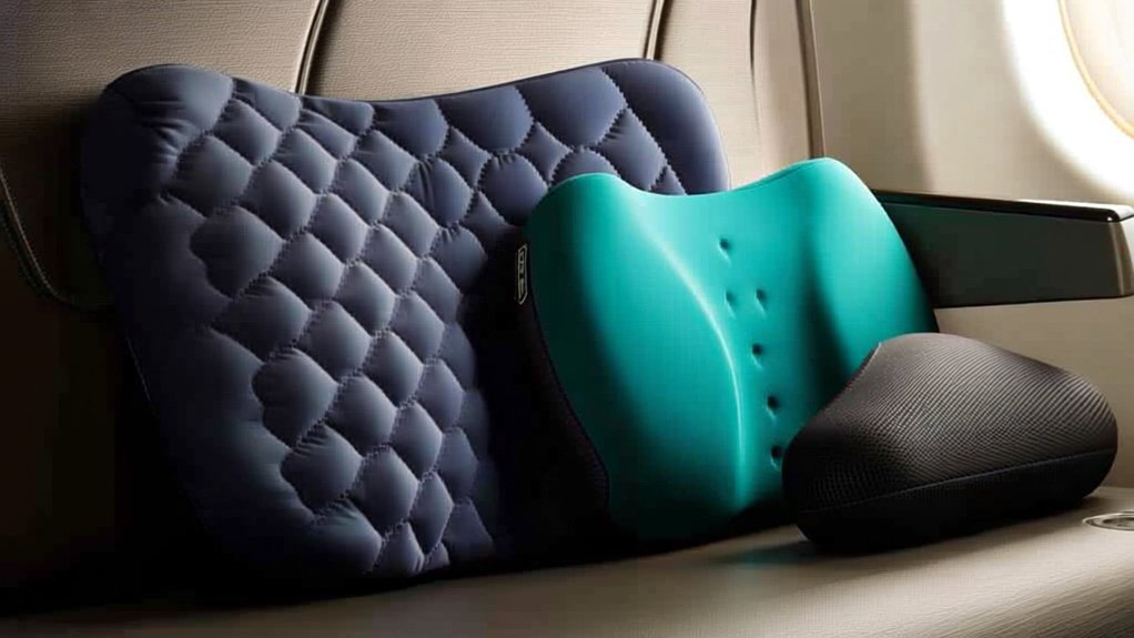 comfortable long flight cushions