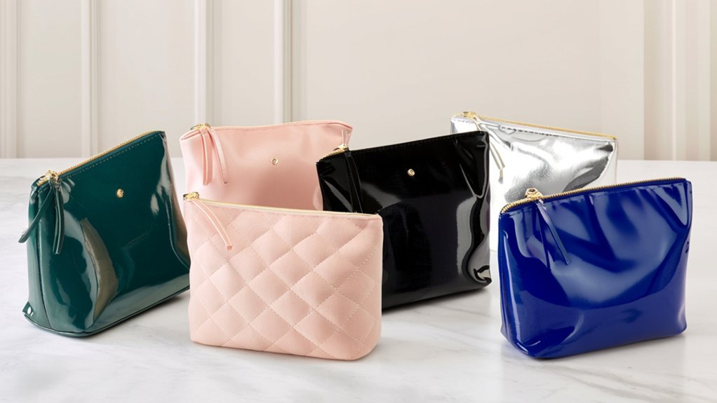 compact stylish makeup storage