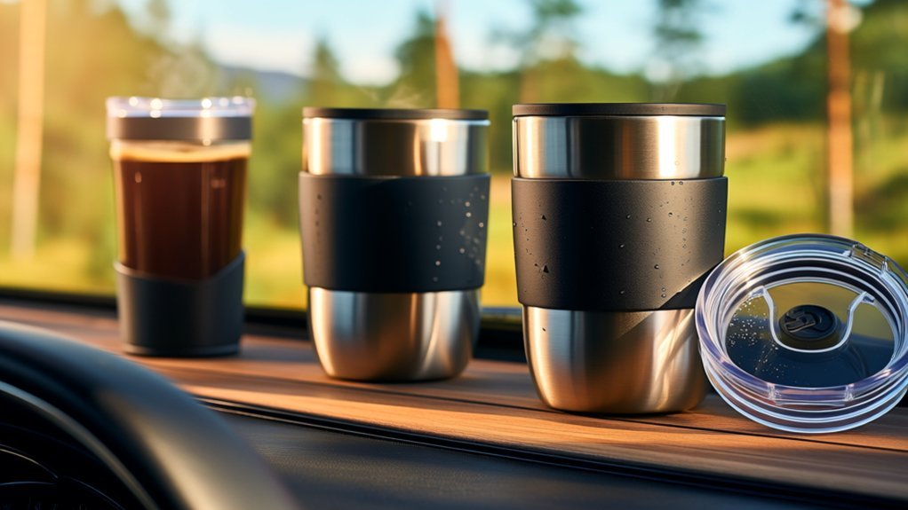 insulated road trip mugs