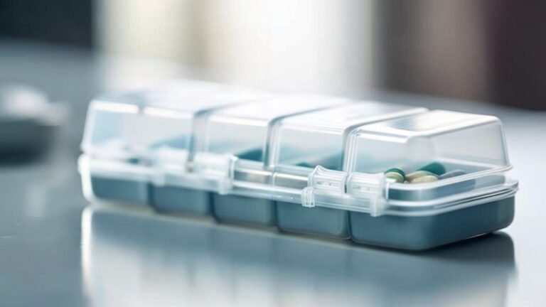 moisture proof travel pill organizers