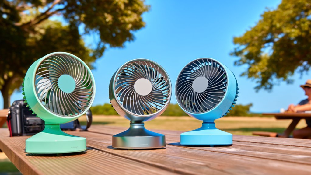 portable summer travel fans