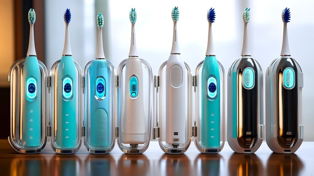 portable usb charging toothbrushes