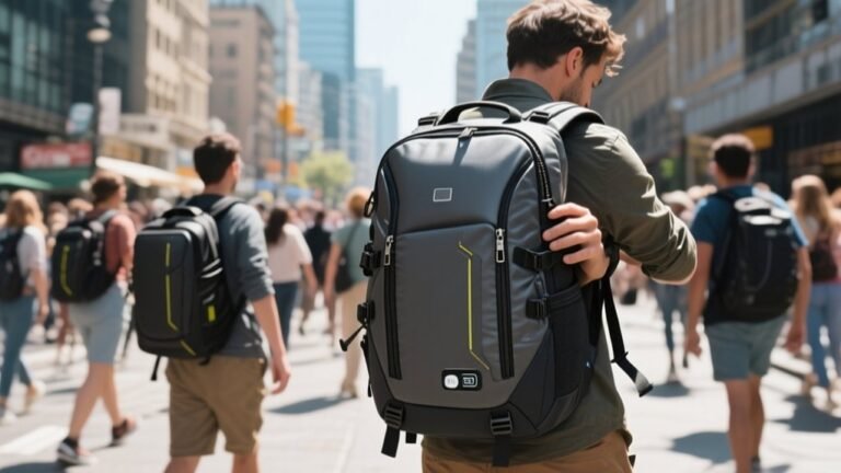 secure travel backpack options