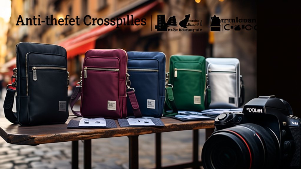 stylish anti theft travel bags