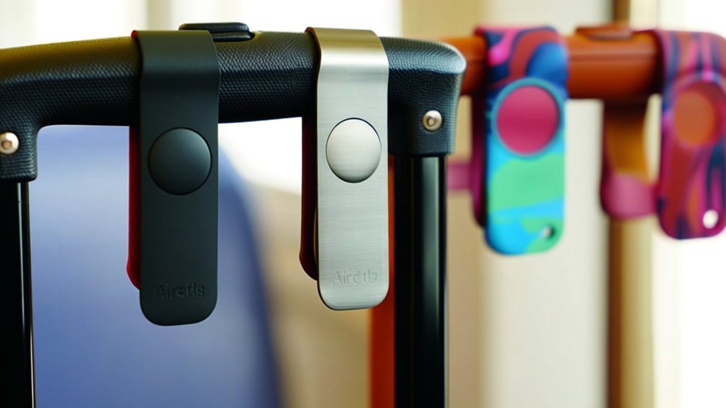 stylish luggage handle security