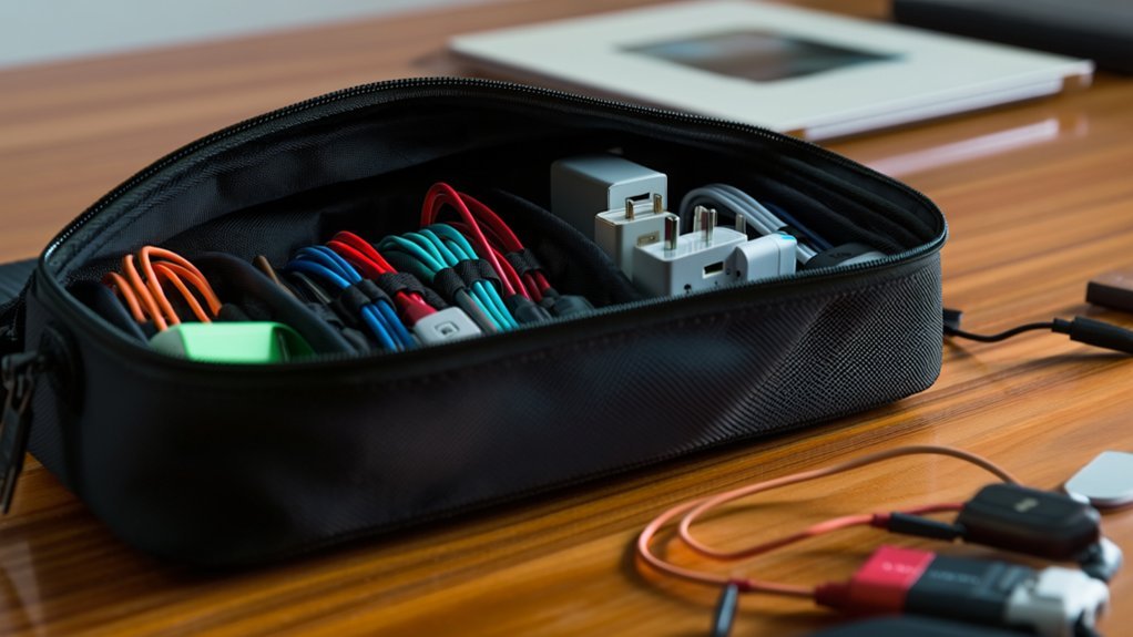 top cable organizer bags