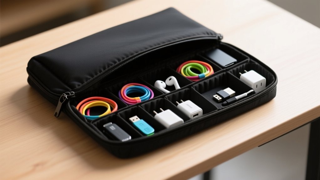 top cable organizer bags