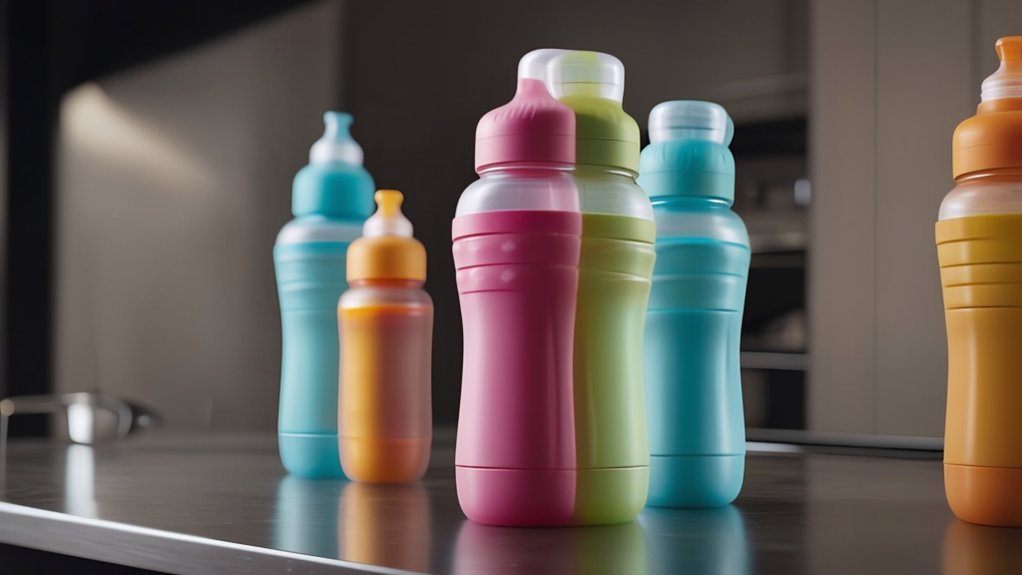 top leak proof silicone bottles