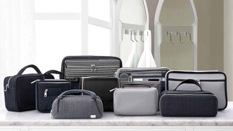 top toiletry bags with hooks