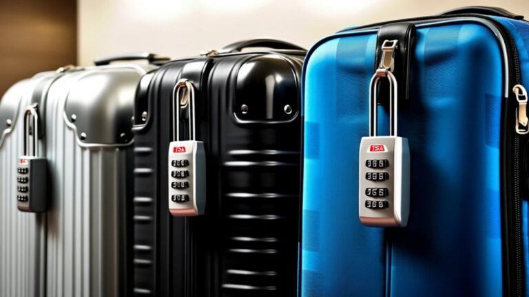 top tsa approved luggage locks