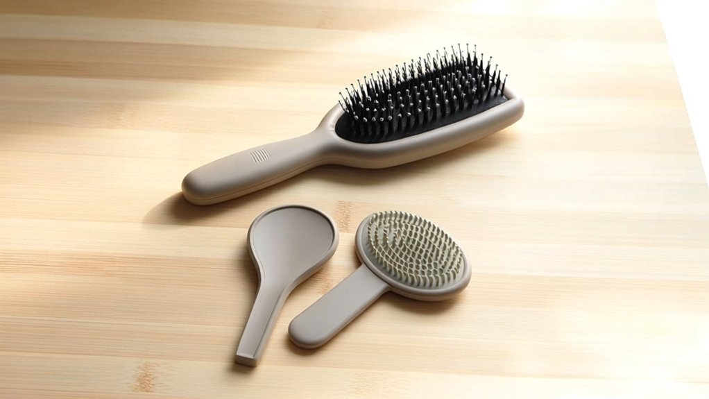 travel friendly tangle free brushes