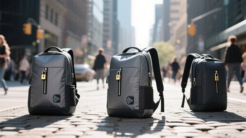 urban security backpack options