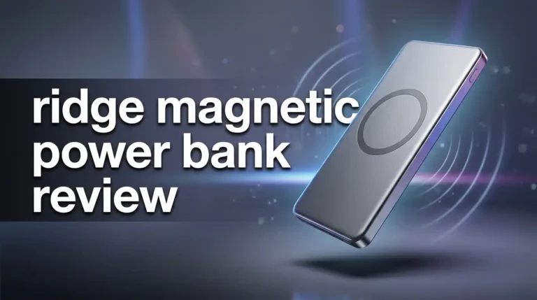 Ridge Magnetic Power Bank Review: MagSafe Charger Worth It?
