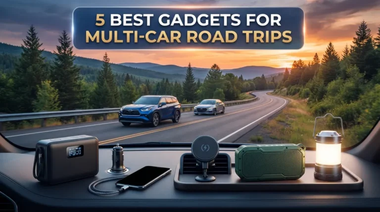 5 Best Gadgets for Multi-Car Road Trips: Top Picks in 2026