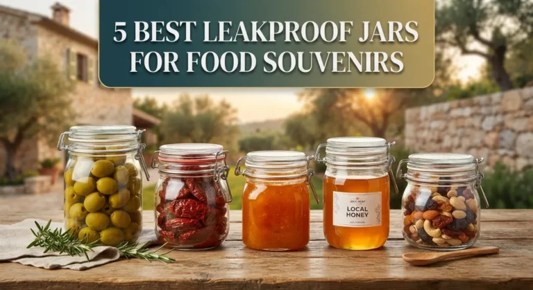 5 Best Leakproof Jars for Food Souvenirs: Glass Containers