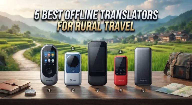 5 Best Offline Translators for Rural Travel: Top Apps