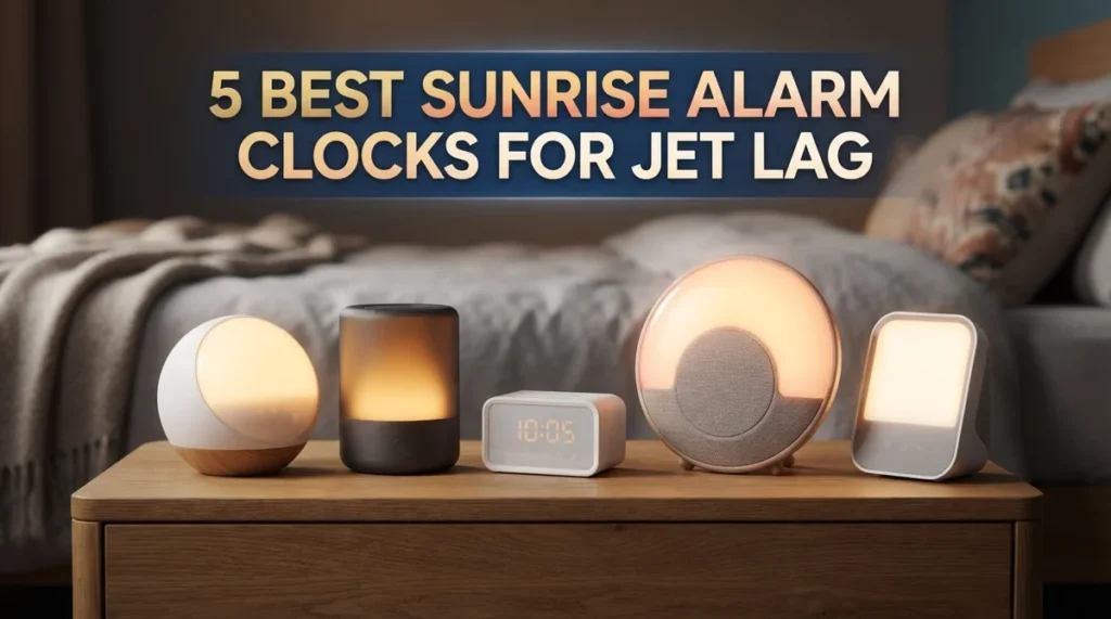 5 Best Sunrise Alarm Clocks for Jet Lag: Light Therapy 123