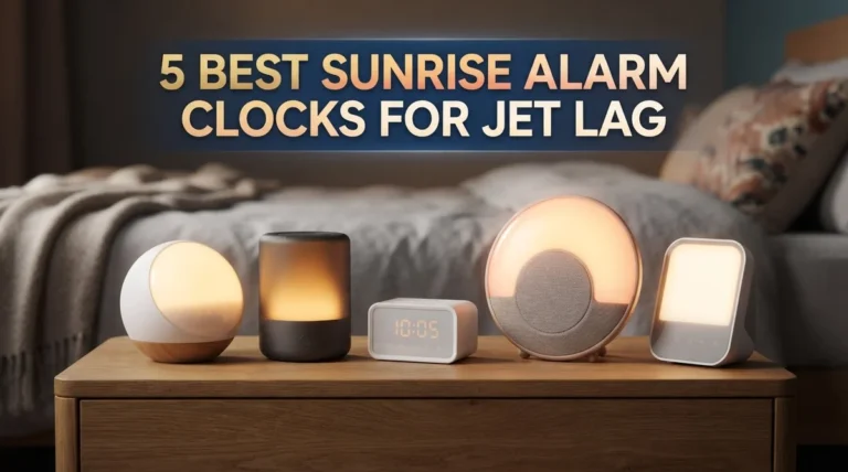 5 Best Sunrise Alarm Clocks for Jet Lag: Light Therapy