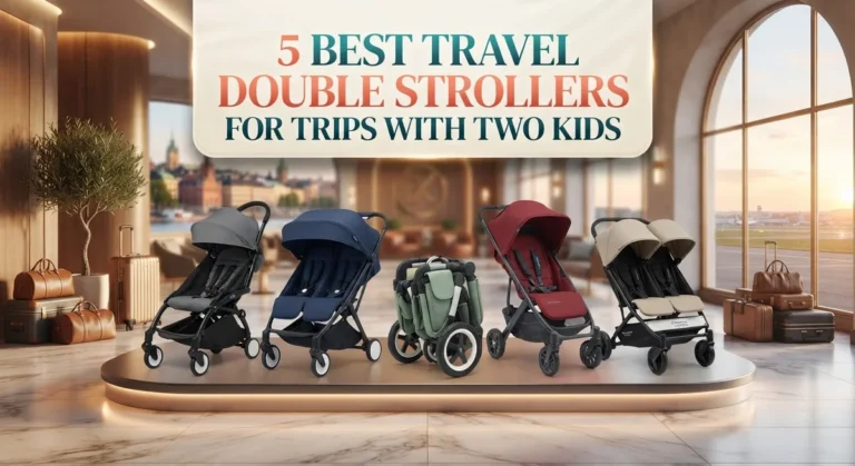 5 Best Travel Double Strollers for Trips With Two Kids