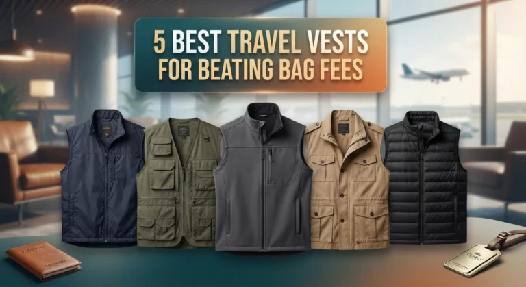 5 Best Travel Vests for Beating Bag Fees: Top Picks