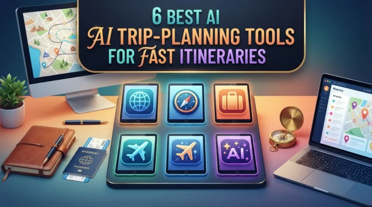 6 Best AI Trip-Planning Tools for Fast Itineraries