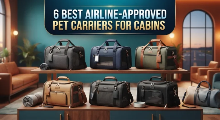 6 Best Airline-Approved Pet Carriers for Cabins in 2026