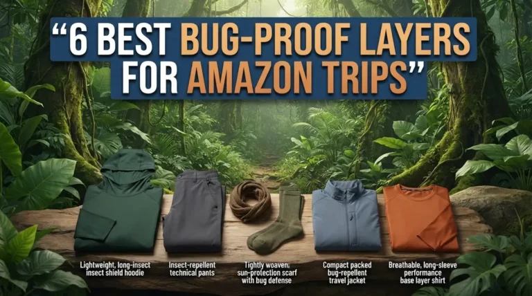 6 Best Bug-Proof Layers for Amazon Trips: Expert Roundup
