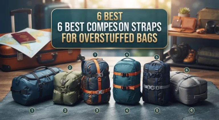 6 Best Compression Straps for Overstuffed Bags: Top Picks