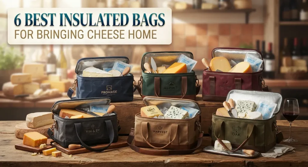 6 Best Insulated Bags for Bringing Cheese Home 145