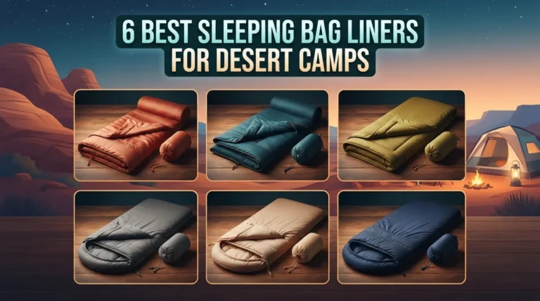 6 Best Sleeping Bag Liners for Desert Camps