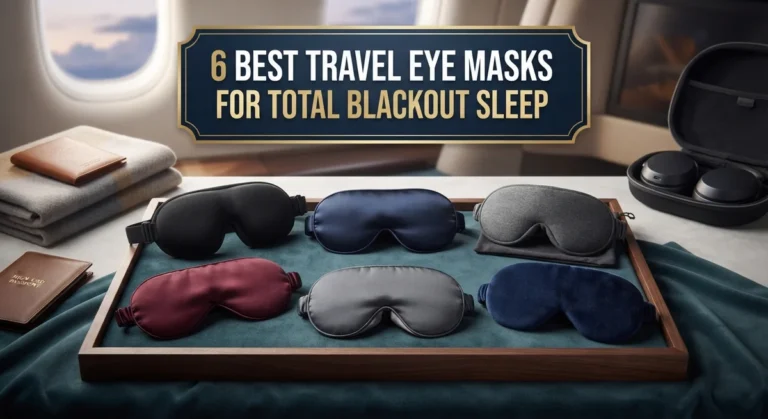 6 Best Travel Eye Masks for Total Blackout Sleep