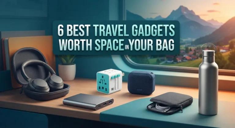 6 Best Travel Gadgets Worth Space in Your Bag