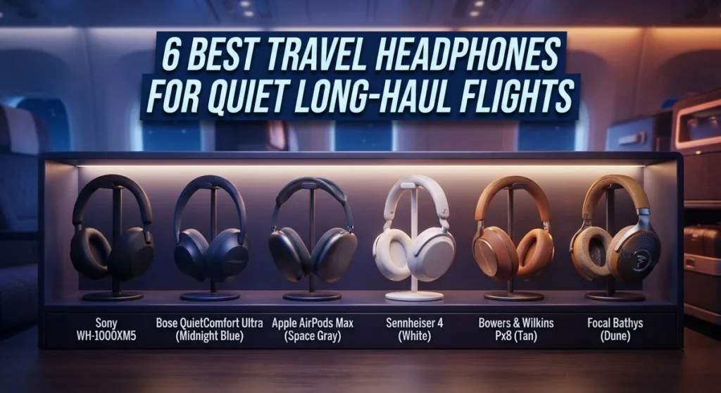 6 Best Travel Headphones for Quiet Long-Haul Flights in 2026 99
