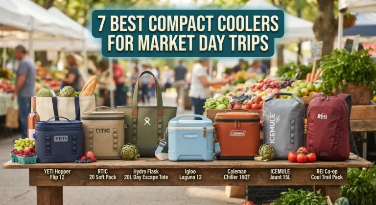 7 Best Compact Coolers for Market Day Trips: Top Picks