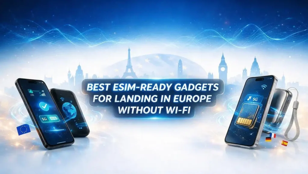 8 Best eSIM Ready Gadgets for Landing in Europe Without WiFi 97