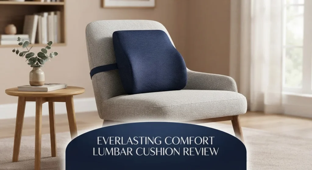Everlasting Comfort Lumbar Cushion Review: Memory Foam Back Support 96