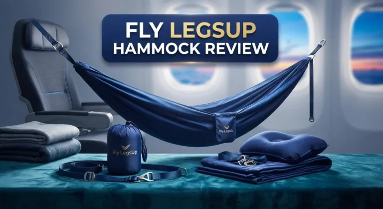 Fly LegsUp Hammock Review: Portable Leg Rest for Travel