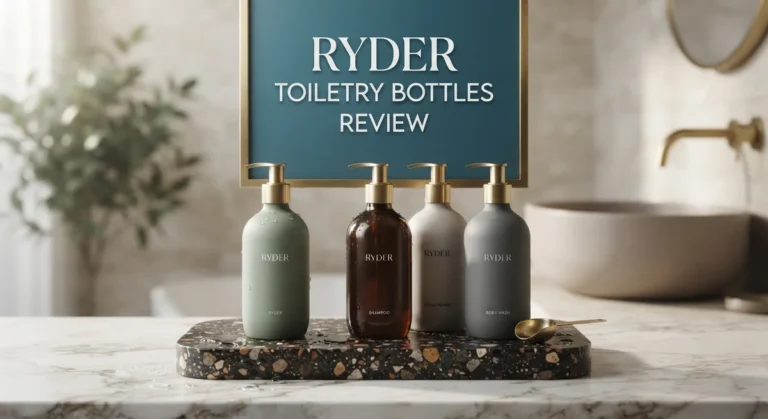 Ryder Toiletry Bottles Review: Durable Travel Storage for Every Trip