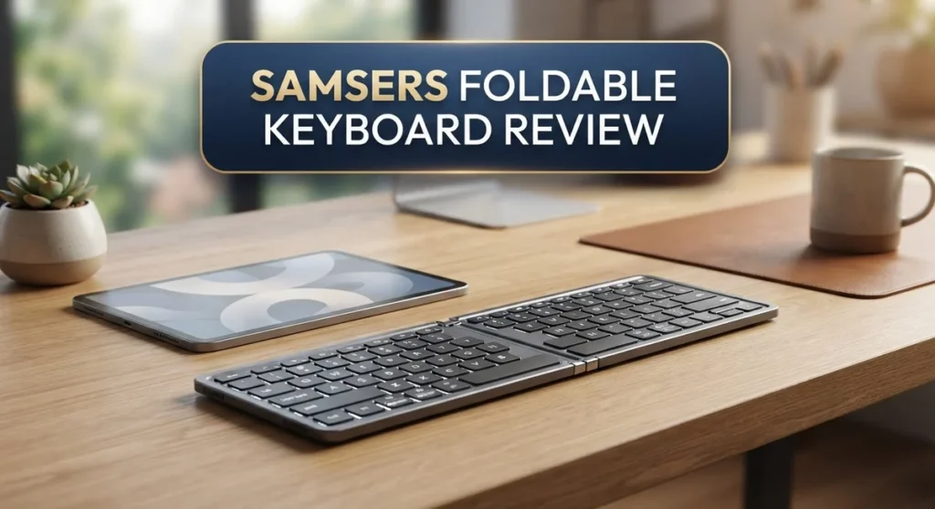Samsers Foldable Keyboard Review: Portable Bluetooth Worth It? 138