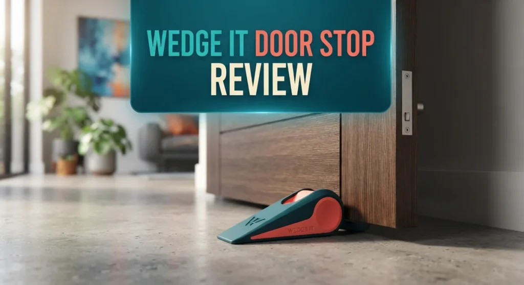 Wedge It Door Stop Review: Durable Polycarbonate Door Holder 94