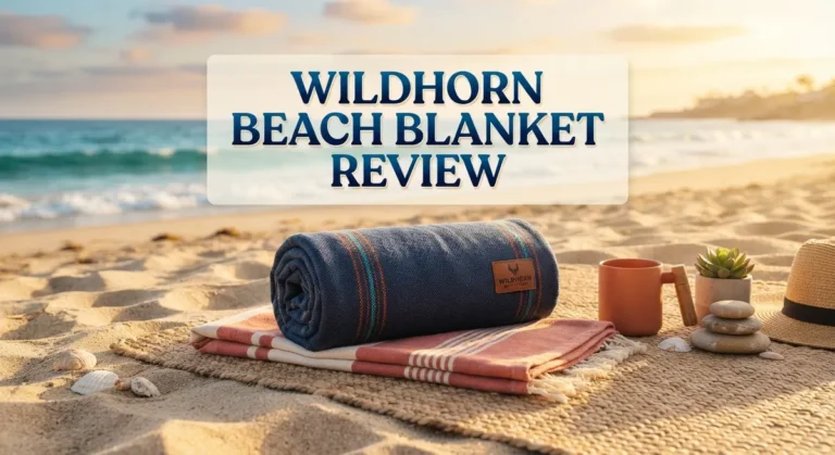 Wildhorn Beach Blanket Review: Sandproof Design & Portability