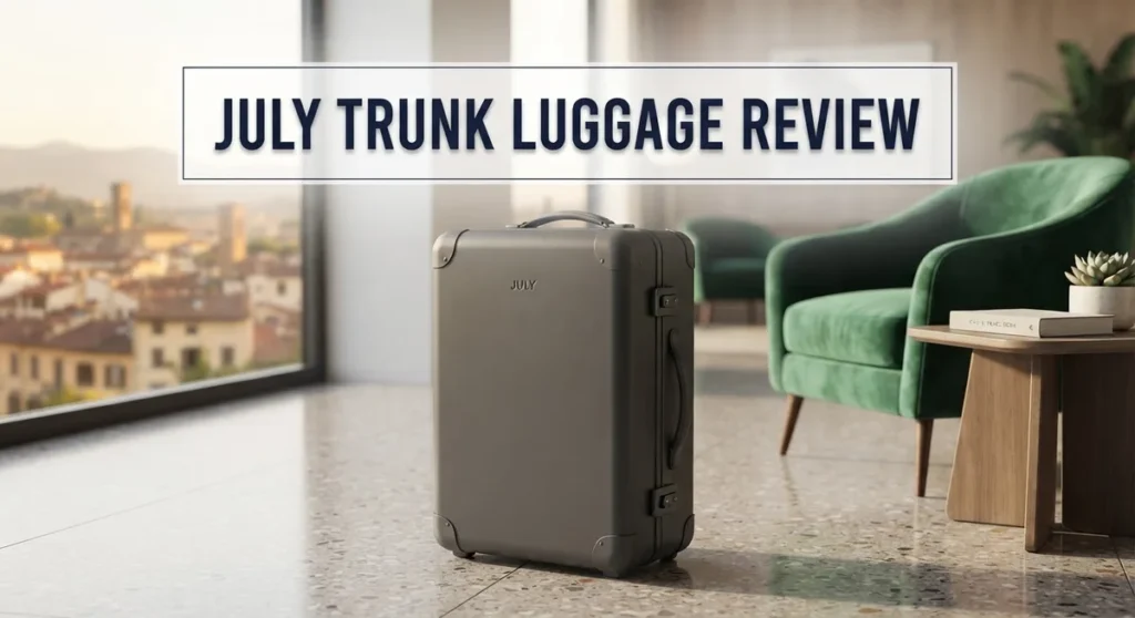 July Trunk Luggage Review: Durable Carry-On and Checked Baggage 102